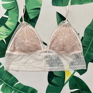 Lightly Lined Victoria’s Secret Lace Bralette